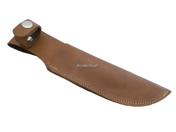 Hakiki Deri Uzun Bıçak Kılıfı 27 Cm, Kemerlikli - Görsel 2