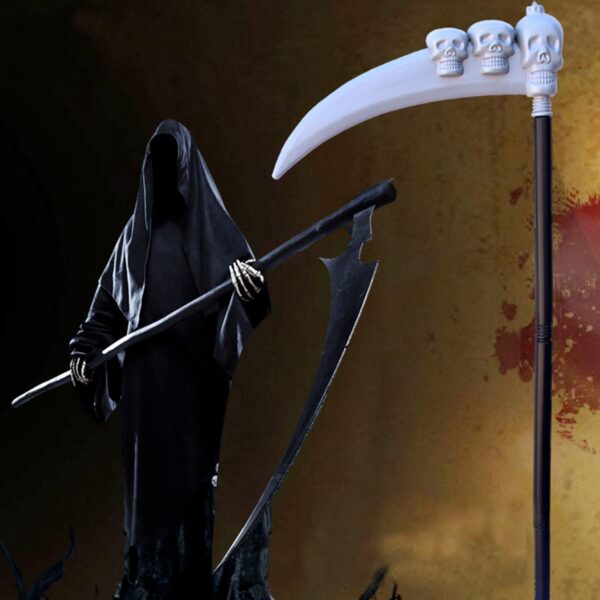 Halloween Cadılar Bayramı Orak Tırpan 95 cm (K0) - Görsel 2
