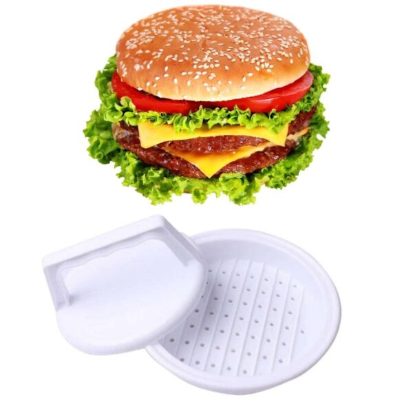 Hamburger Ve Köfte Şekillendirici Köfte Kalıbı Pratik Burger Pres Aparatı (K0)