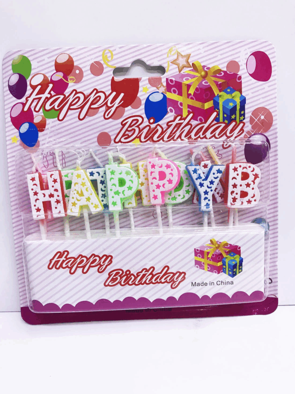 Happy Birthday Renkli Mum - Görsel 3