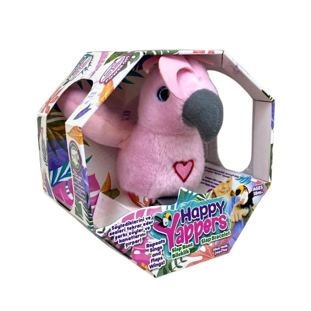 Happy Yapper Slap Bank Peluş Kuş Bileklik - Görsel 5