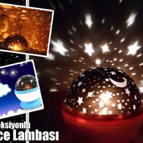 Hareketli Gökyüzü Projeksiyon Lambası (K0)