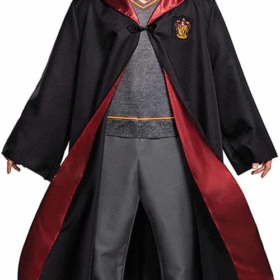 Harry Potter Gryffindor Cübbe Çocuk Boy - Harry Potter Kostümü 9-10 Yaş