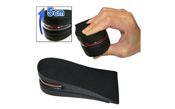 Hava Yastıklı Tabanlık (5 CM) (SİYAH) (K0)