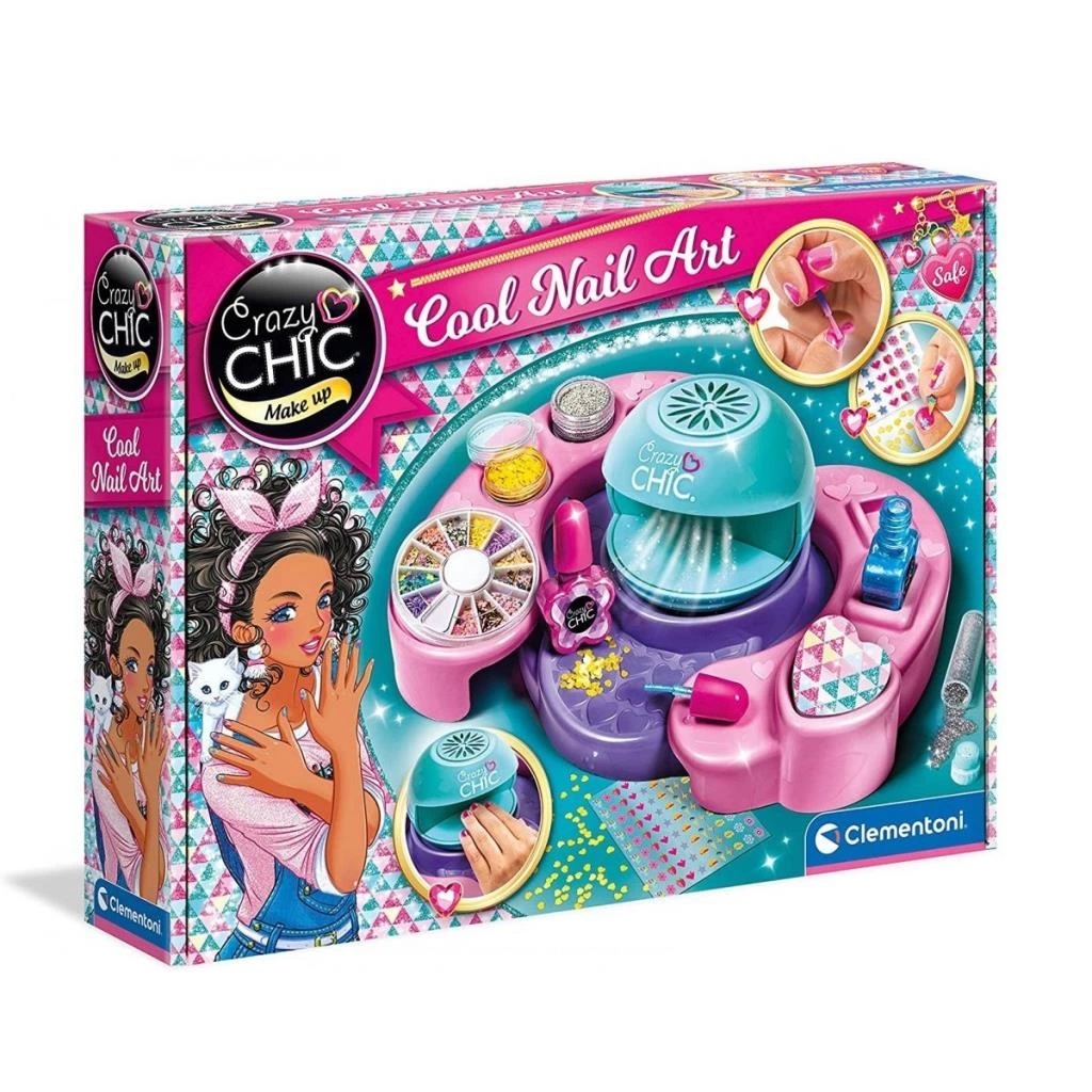 Havalı Tırnak Tasarım Seti Oje Nail Art Çocuk Eğlence - Görsel 5