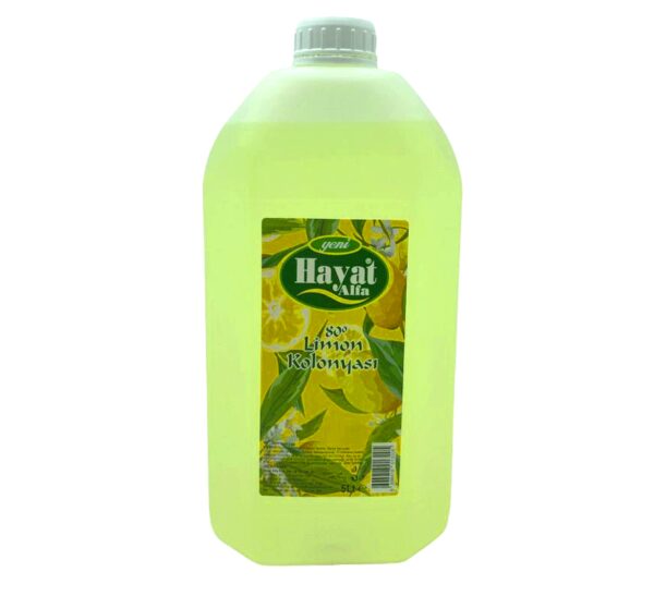 HAYAT 5LT LİMON KOLONYA BİDON (K0)