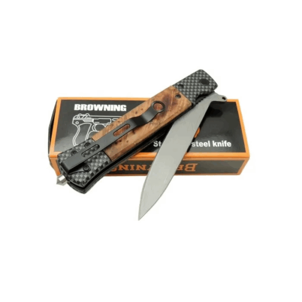Hc02 Damalı Çakı 22 Cm Manuel, Kemerlikli - Görsel 2