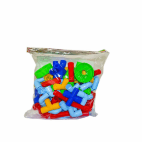 Çocuk HC1025 POŞETTE Boru Blok  Seti 72 PARÇA