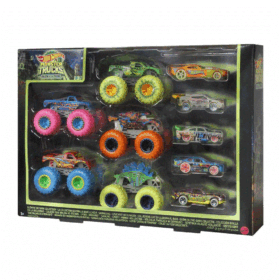 Çocuk HCB57 Monster Trucks Karanlıkta Parlayan Araçlar, Hot Wheels Monster Trucks - Mattel