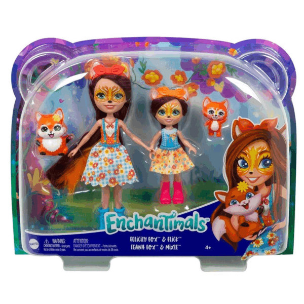 Çocuk HCF79 Enchantimals Kız Kardeş Bebekler Serisi - Görsel 2