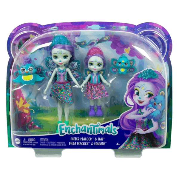 Çocuk HCF79 Enchantimals Kız Kardeş Bebekler Serisi - Görsel 5