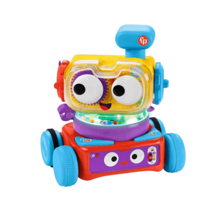 Çocuk HCK43 Fisher-Price® 4'ü1arada Eğlenceli Robot, Türkçe-İngilizce, +6 ay