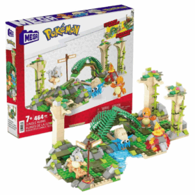 Çocuk HDL86 MEGA™ Pokémon™ Jungle Ruins - Adventure Builder Antik Kent Seti 464 parça +7 yaş