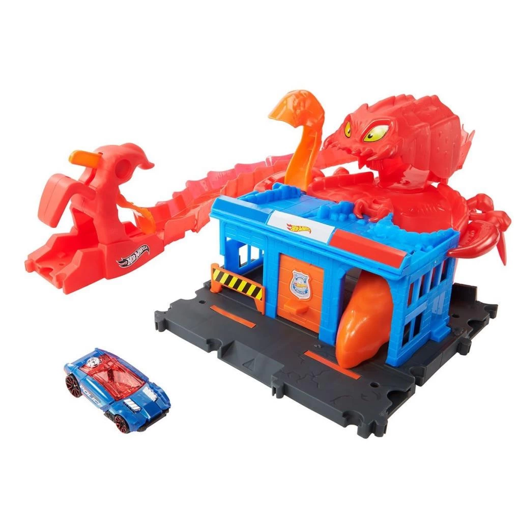 Çocuk HDR29 Hot Wheels Düşman Yaratıklar Oyun Seti - Görsel 3