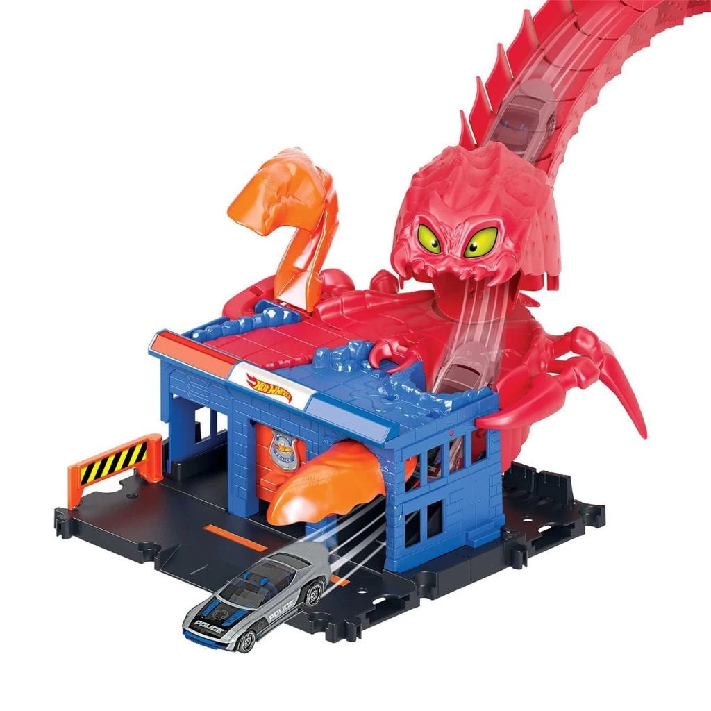 Çocuk HDR29 Hot Wheels Düşman Yaratıklar Oyun Seti - Görsel 4