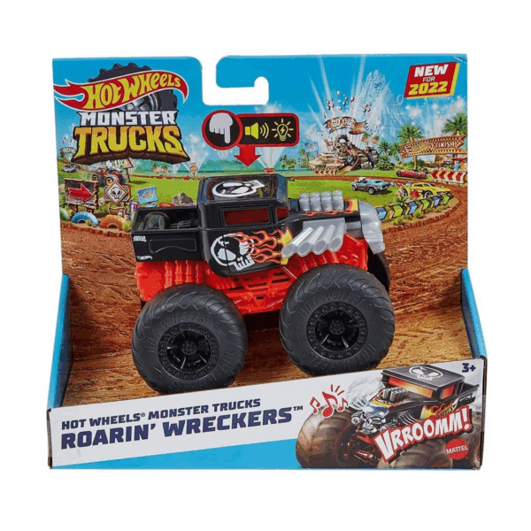 HDX60 Hot Wheels Monster Trucks 1:43 Kükreyen Arabalar - Görsel 2