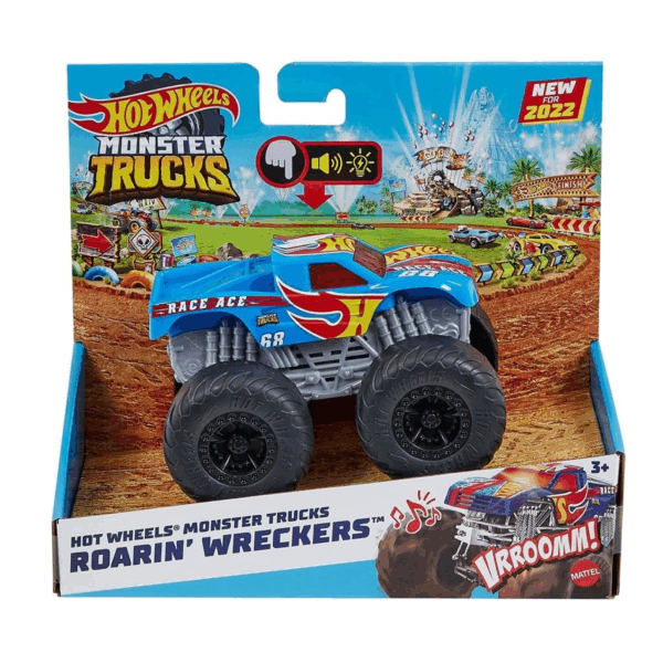 HDX60 Hot Wheels Monster Trucks 1:43 Kükreyen Arabalar - Görsel 3