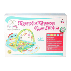 HE0643 Pianolu Dinozor Oyun Halısı -Birlik