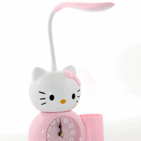 Hello Kitty Masa Lambası Saat Ve Kalemlik Alk2584