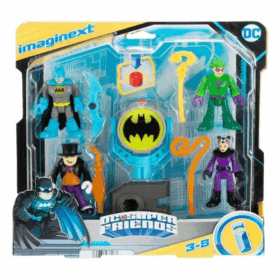 Çocuk HFD47 Imaginext, Bat-Tech Bat-Signal Figür Seti, DC Super Friends