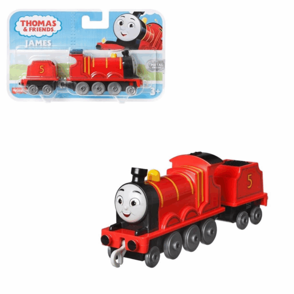 Çocuk HFX91 Thomas ve Arkadaşları -  Büyük Tekli Tren (Sür-Bırak) - Görsel 4
