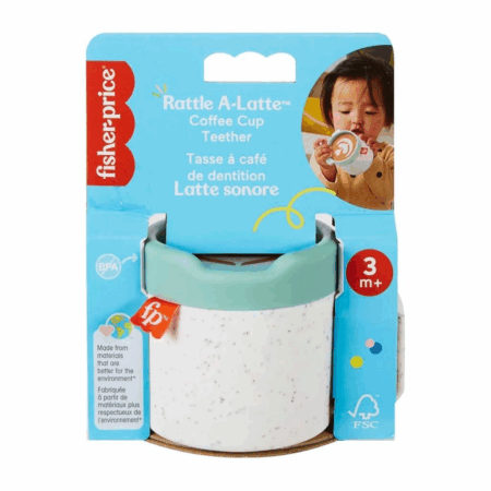 Çocuk HGB86 Fisher-Price Latte Diş Kaşıyıcı ve Çıngırak