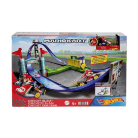 Çocuk HGK59 HW Mario Kart Keskin Dönüşler Pist Seti /Hot Wheels
