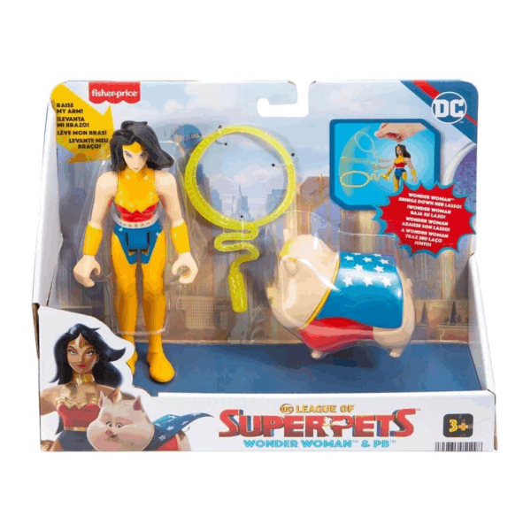 Çocuk HGL01 Imaginext DC League of Super Pets -  Kahramanlar ve Hayvanlar