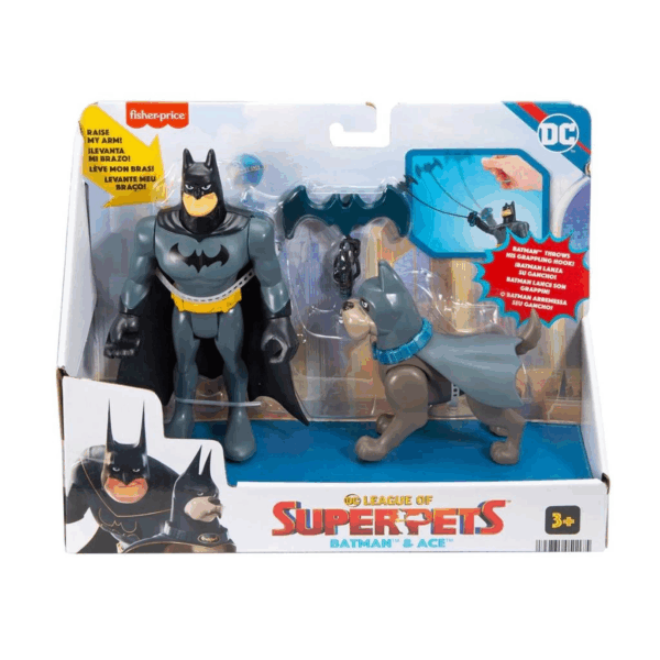 Çocuk HGL01 Imaginext DC League of Super Pets -  Kahramanlar ve Hayvanlar - Görsel 2