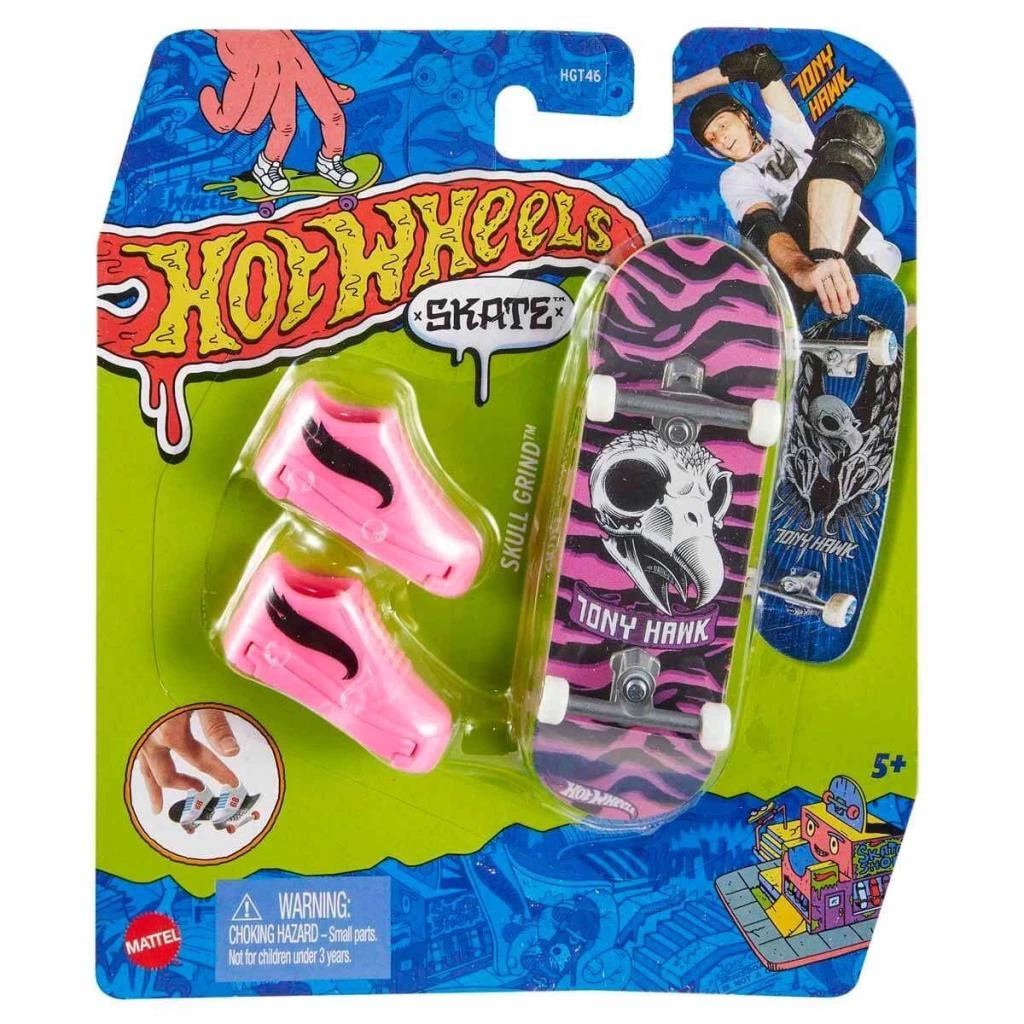 Çocuk HGT46 Hot Wheels Skate Parmak Kaykay ve Ayakkabı Paketleri