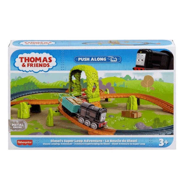 Çocuk HGY82 Thomas ve Arkadaşları - Tren Seti (Sür-Bırak)