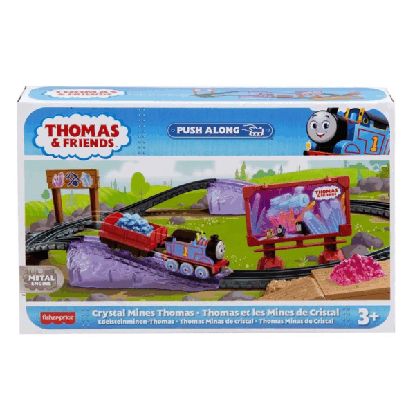 Çocuk HGY82 Thomas ve Arkadaşları - Tren Seti (Sür-Bırak) - Görsel 3