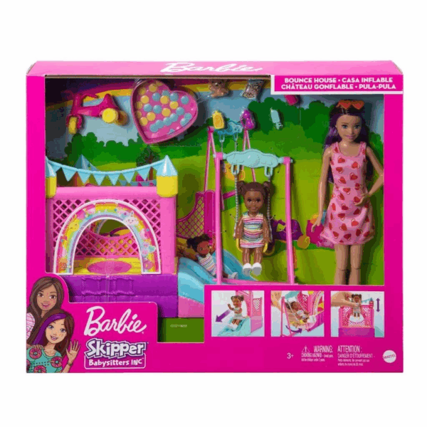 Çocuk HHB67   Bebek Bakıcısı Skipper Oyun Evi Seti