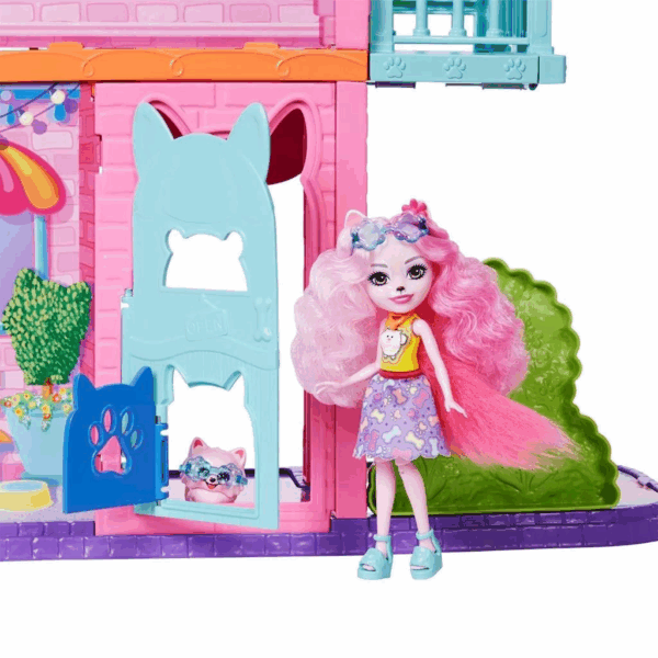 HHC18 Enchantimals Şehir Evi ve Kafe Oyun Seti - Görsel 5