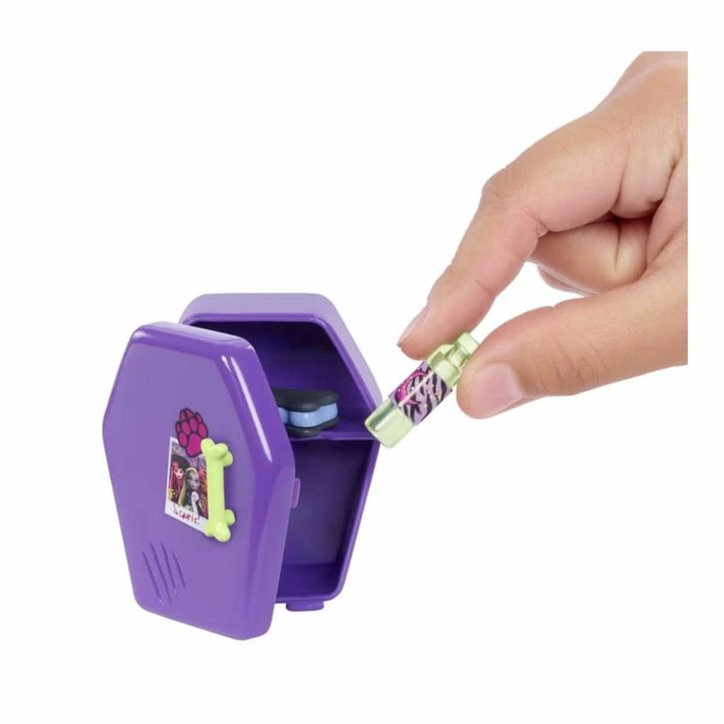 HHK64 Monster High™ Clawdeen Wolf™ Yatak Odası Oyun Seti - Görsel 3