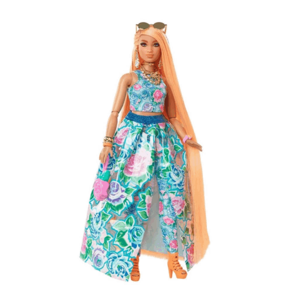Çocuk HHN14  Extra Fancy - Çiçekli Kostümlü Bebek - Görsel 2