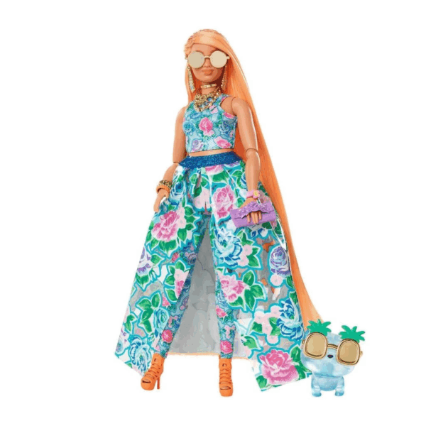 Çocuk HHN14  Extra Fancy - Çiçekli Kostümlü Bebek - Görsel 4