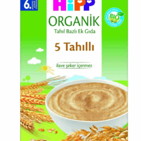Hipp Organik 5 Tahıllı Tahıl Bazlı Kaşık Maması 200gr