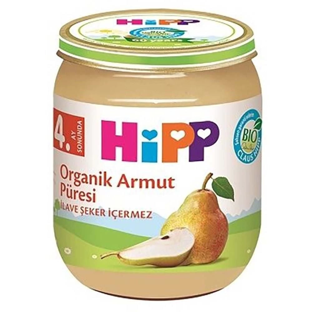 Hipp Organik Armut Püresi 125gr - Görsel 2