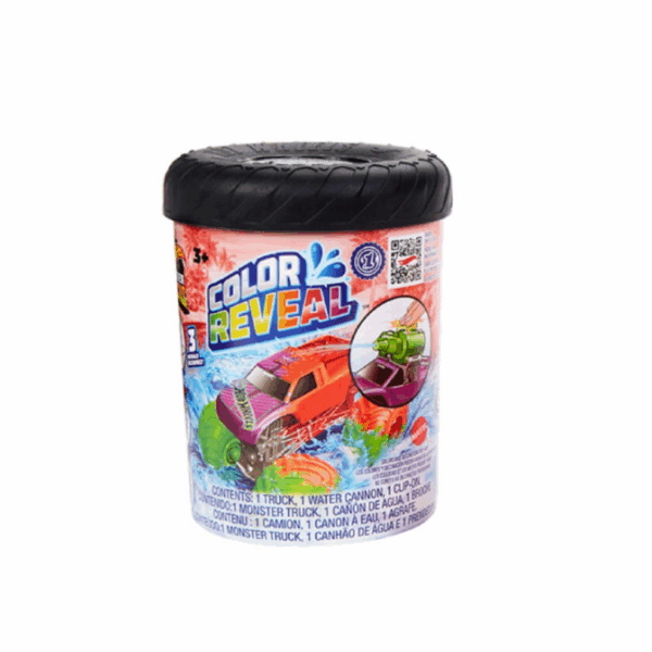 Çocuk HJF39 Monster Trucks Color Reveal Renk Değiştiren Araçlar