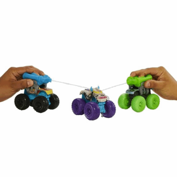 Çocuk HJF39 Monster Trucks Color Reveal Renk Değiştiren Araçlar - Görsel 5