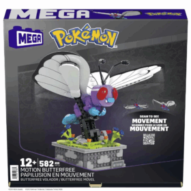 Çocuk HKT22 MEGA™ Pokémon™ Motion Butterfree 582 parça +12 yaş