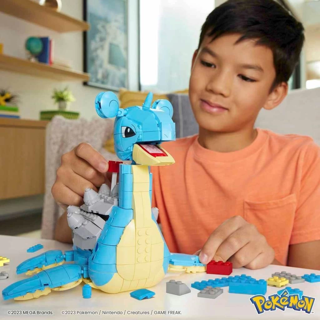 Çocuk HKT26 MEGA Pokémon™ Lapras 527 parça +8 yaş - Görsel 4