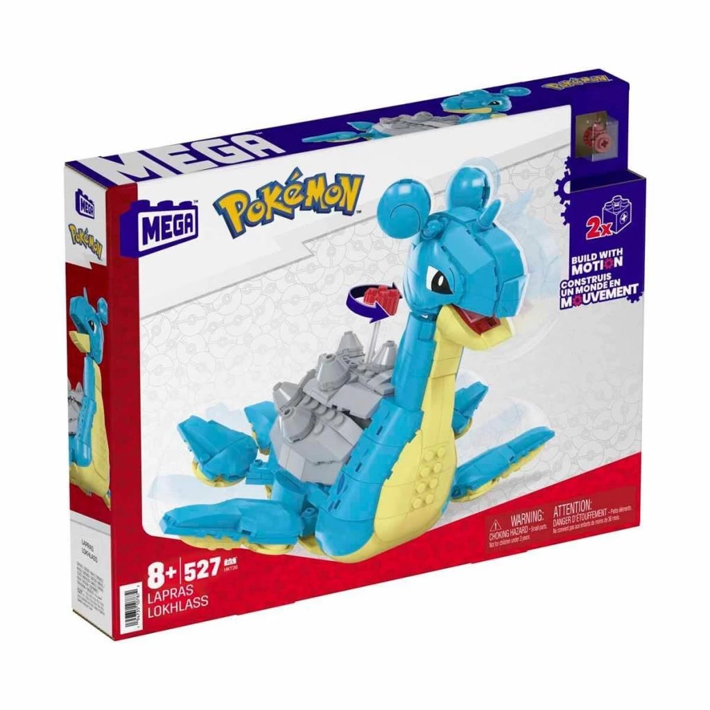 Çocuk HKT26 MEGA Pokémon™ Lapras 527 parça +8 yaş - Görsel 5