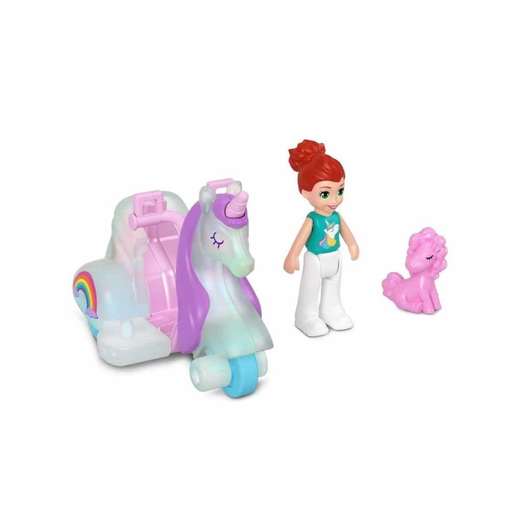 Çocuk HKV55 Polly Pocketın Muhteşem Araçları Oyun Setleri - Görsel 3