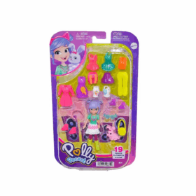 Çocuk HKV88 Polly Pocket Farklı Kombin Eğlencesi Oyun Setleri