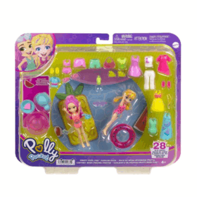 Çocuk HNF51 Polly Pocket ve Arkadaşları Farklı Moda Aksesuarları Oyun Setleri