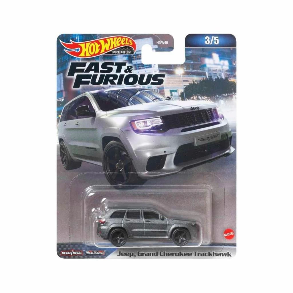 HNW46 Hot Wheels Fast and Furious Premium Arabalar - Görsel 2