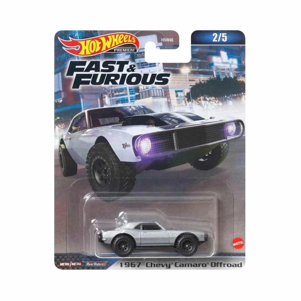 HNW46 Hot Wheels Fast and Furious Premium Arabalar - Görsel 4