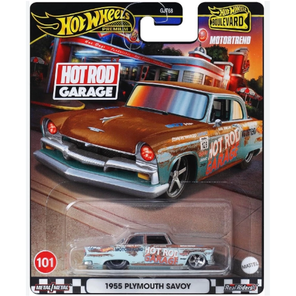 Hot Wheels 1955 Plymouth Savoy HRT58 - Görsel 4